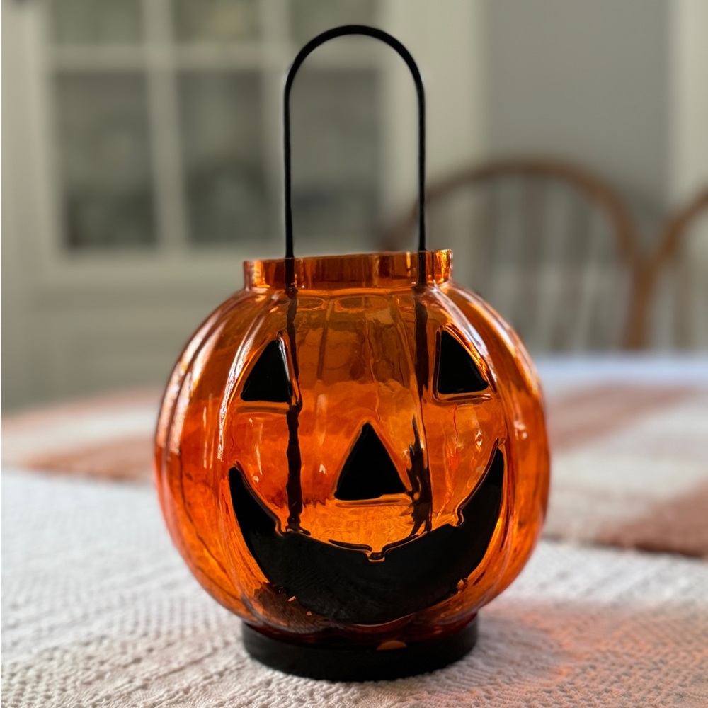 Yankee Candle Glass Pumpkin